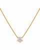 Solitaire Crystal Necklace for Women