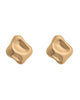 Organic Pebble Stud Earrings