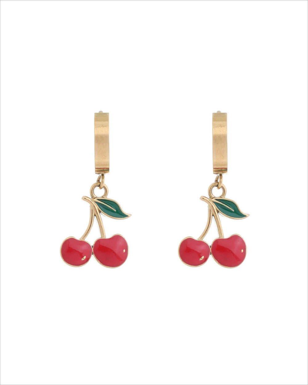 Cherry Drop Earrings