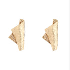 Textured Sculptural Stud Earrings