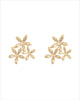 Floral Cluster Stud Earrings