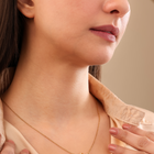 Double Heart Pendant Necklace