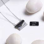 Envelope Pendant Necklace