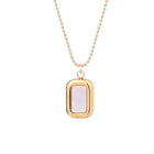 Pearl White Pendant Necklace