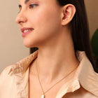 Pearl White Pendant Necklace