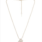 Letter P Zircon Necklace