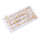 Adjustable Free Size Rings Combo Set Of 24 Collection 1