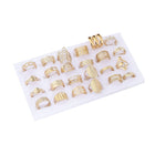Adjustable Free Size Rings Combo Set Of 24 Collection 2