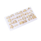Adjustable Free Size Rings Combo Set Of 24 Collection 3