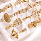 Adjustable Free Size Rings Combo Set Of 24 Collection 3