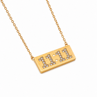 11:11 Cubic Zirconia Pendant Necklace