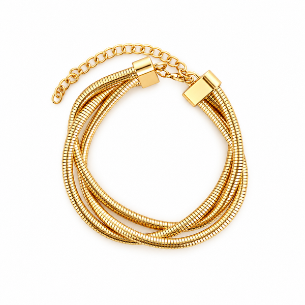 Multi Layer Snake Chain Bracelet