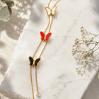 Butterfly Slider Necklace for Women