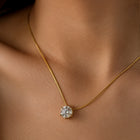 Solitaire Crystal Necklace for Women