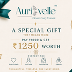 Aurivelle E-Gift Card (Pay ₹1,000, Get ₹1,250)