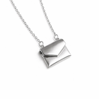 Envelope Pendant Necklace